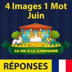 4 images 1 mot Énigme Journalière Juin 2025