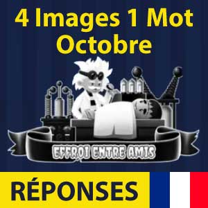 4 images 1 mot Énigme Journalière Octobre 2025