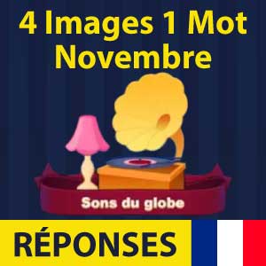 4 images 1 mot Énigme Journalière Novembre 2025