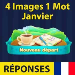 4 images 1 mot Énigme Journalière Janvier 2026